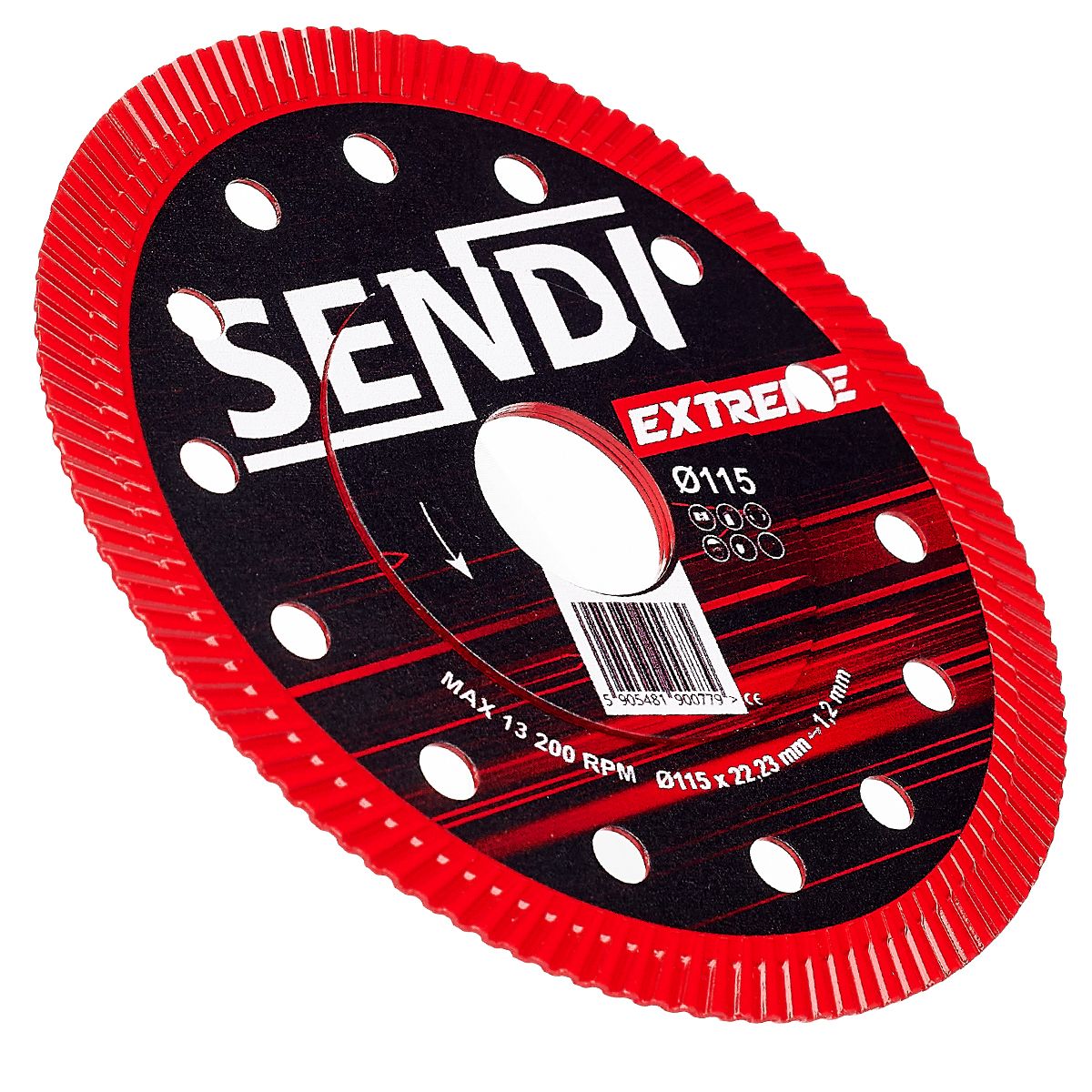 SENDI EXTREME Ø115 mm gyémánt vágókorong – extra gyors és tiszta vágás kemény burkolólapokhoz 4 SENDI EXTREME Ø115 mm gyémánt vágókorong – extra gyors és tiszta vágás kemény burkolólapokhoz - Image 4