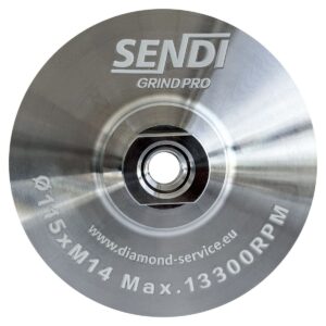 SENDI GRIND PRO Ø115 mm 60 szemcseméretű gyémánt csiszolótárcsa